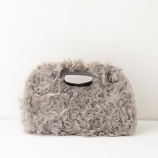 Fur Clutch Shoulder Bag